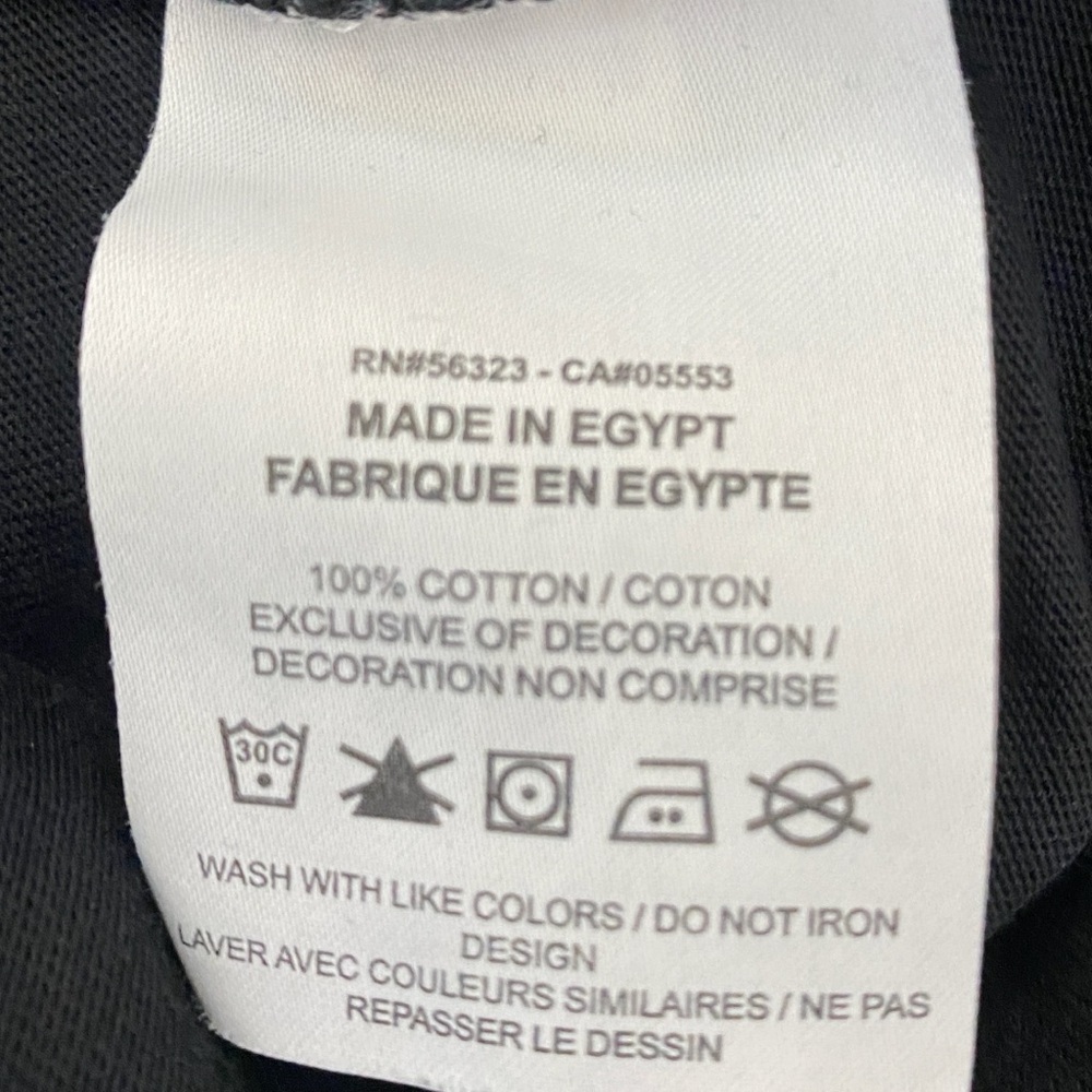 Nike Black Short-Sleeve Tee with Palm Logo, Size XL - Picture 5 of 5